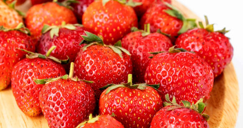 Close-up of strawberries