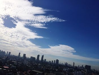 Aerial view of city