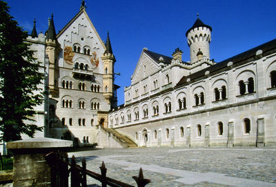View of church against blue sky