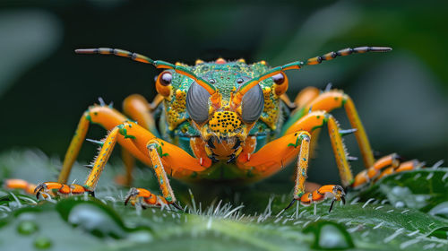 Close-up of insect on plant