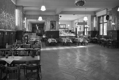 View of an old ballroom in berlin