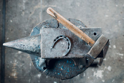 Close-up of rusty metal