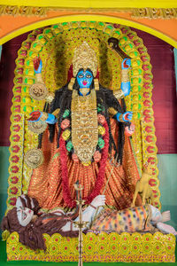 Statue of buddha in temple