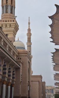 Low angle view of buildings against sky