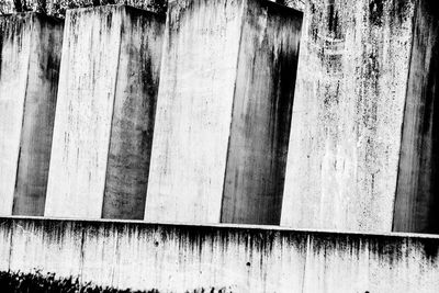 Full frame shot of wooden wall