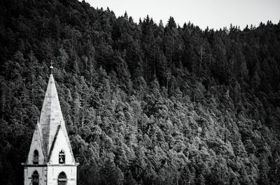 Panoramic view of temple against sky