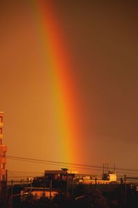 View of sky at sunset