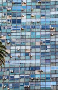 Full frame shot of modern building