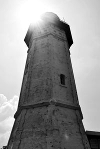 Low angle view of built structure against sky