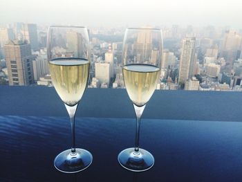 Close-up of drink on table