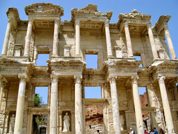 Old temple against sky