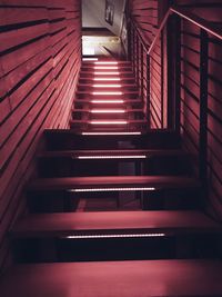 Stairs in corridor