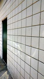 Close-up of brick wall