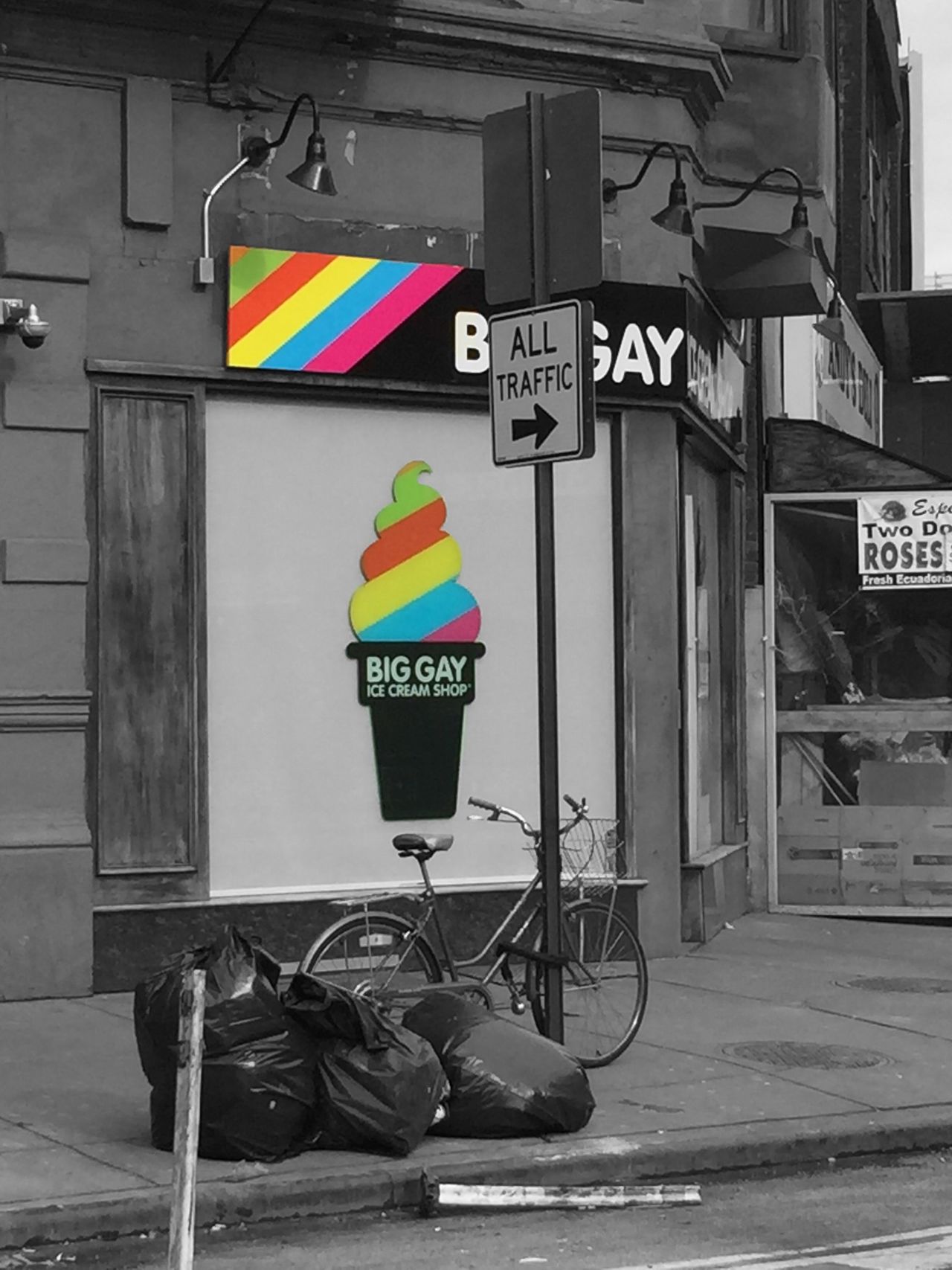 Big gay ice cream shop