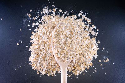 Close-up of frozen ice