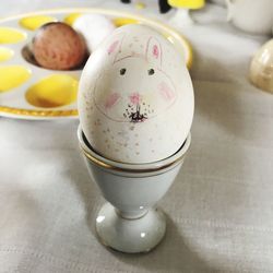 Close-up of food on table