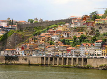 Buildings in city at waterfront