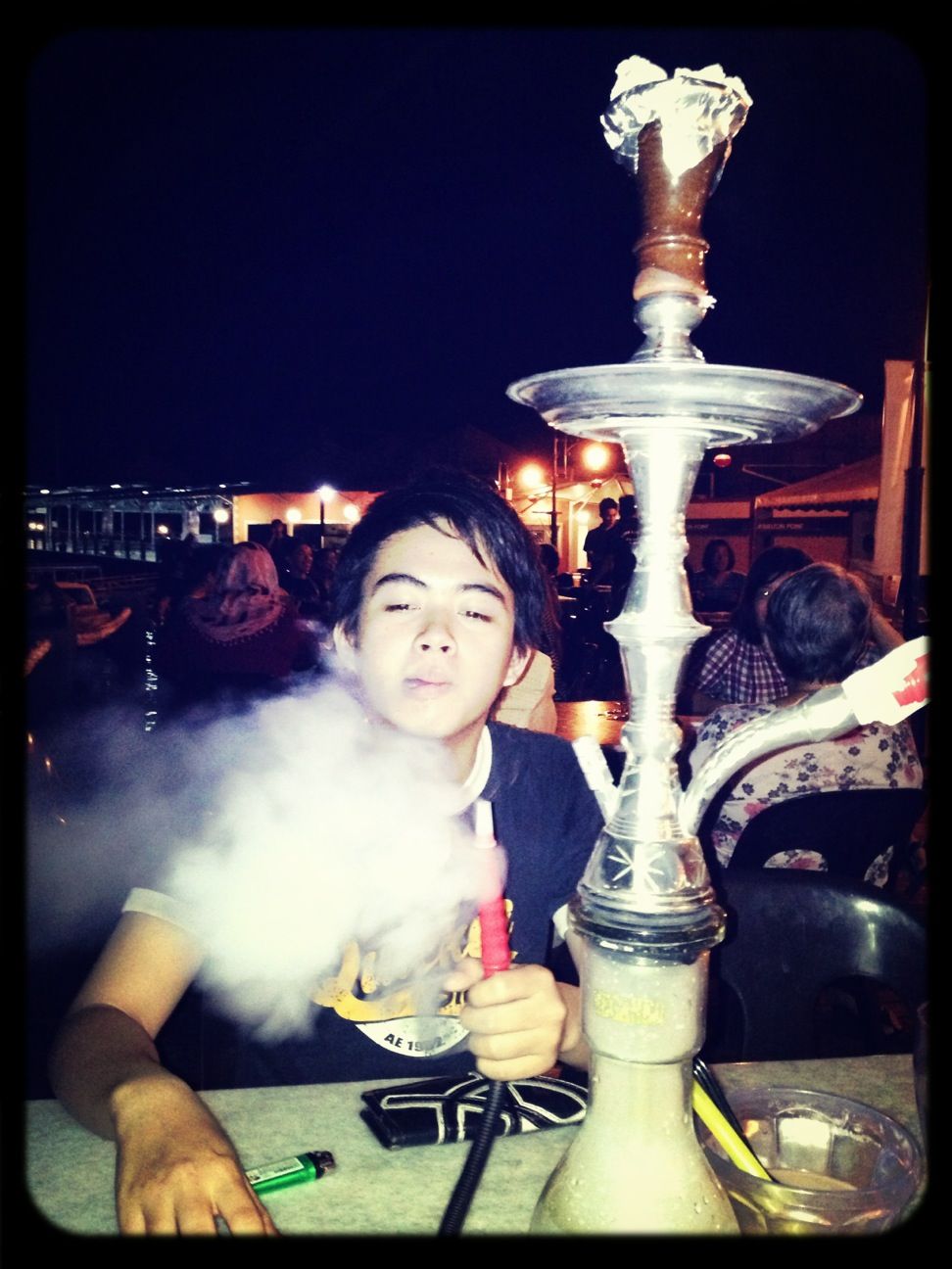 Shisha with friend