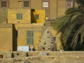 Built structure against the sky