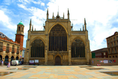 Facade of cathedral