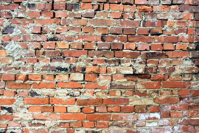 Full frame shot of brick wall