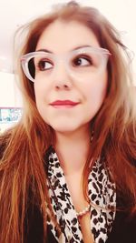 Portrait of beautiful young woman