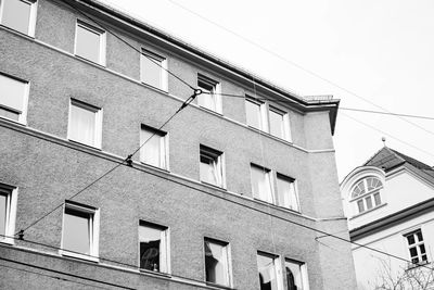 Low angle view of building against sky