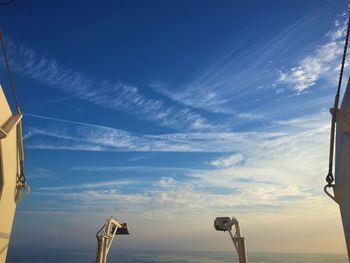 Sky on ferry