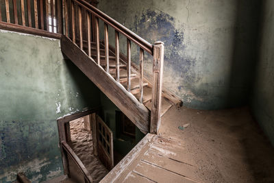 Close-up of staircase