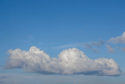 Low angle view of clouds in sky