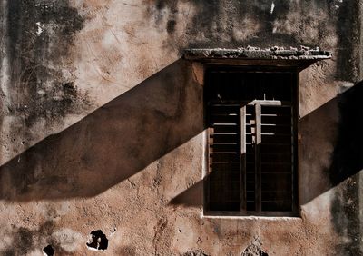 Low angle view of old building