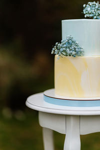 wedding cake at