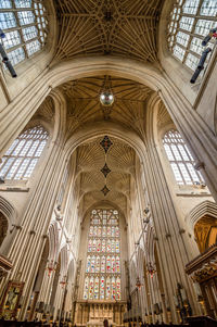 Interior of bath abbey