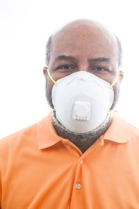 Close-up portrait of a young man