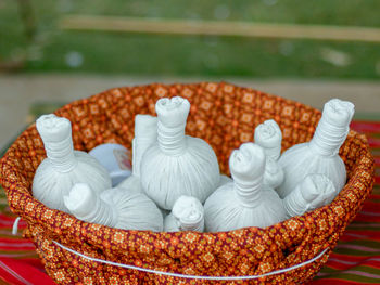 Close-up of cupcakes