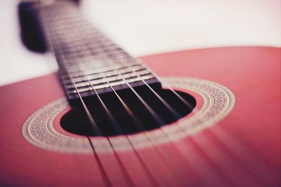 Close-up of guitar