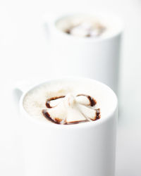 Close-up of coffee on table