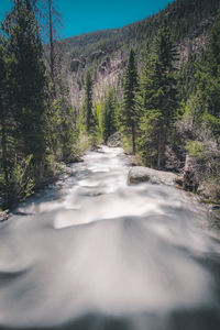 Waterfalls, waterfall, water, colorado, rocky mountain national park.