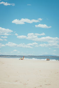 Summer day on the beach 