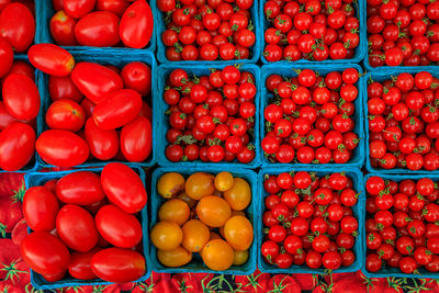 Full frame shot of fruits for sale