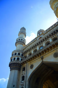 Low angle view of temple