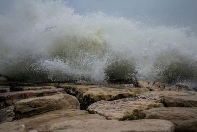 Scenic view of sea