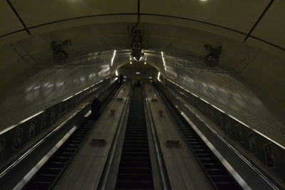 Underground subway station