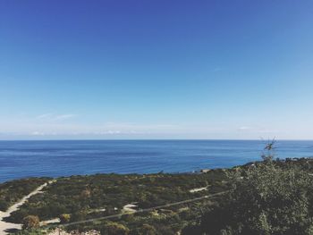 horizon over water