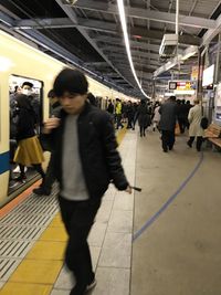 railroad station platform