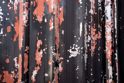 Full frame shot of weathered wall