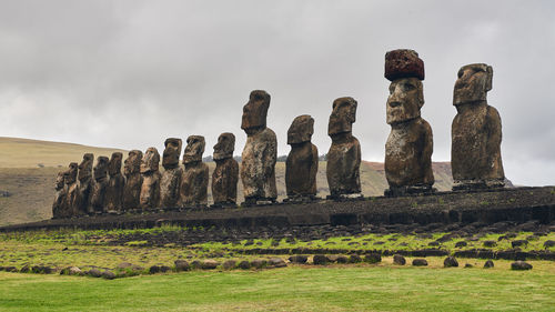 Ahu tongariki easter island rapa nui