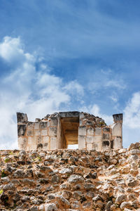 Old ruins against sky