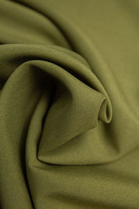 Full frame shot of green fabric