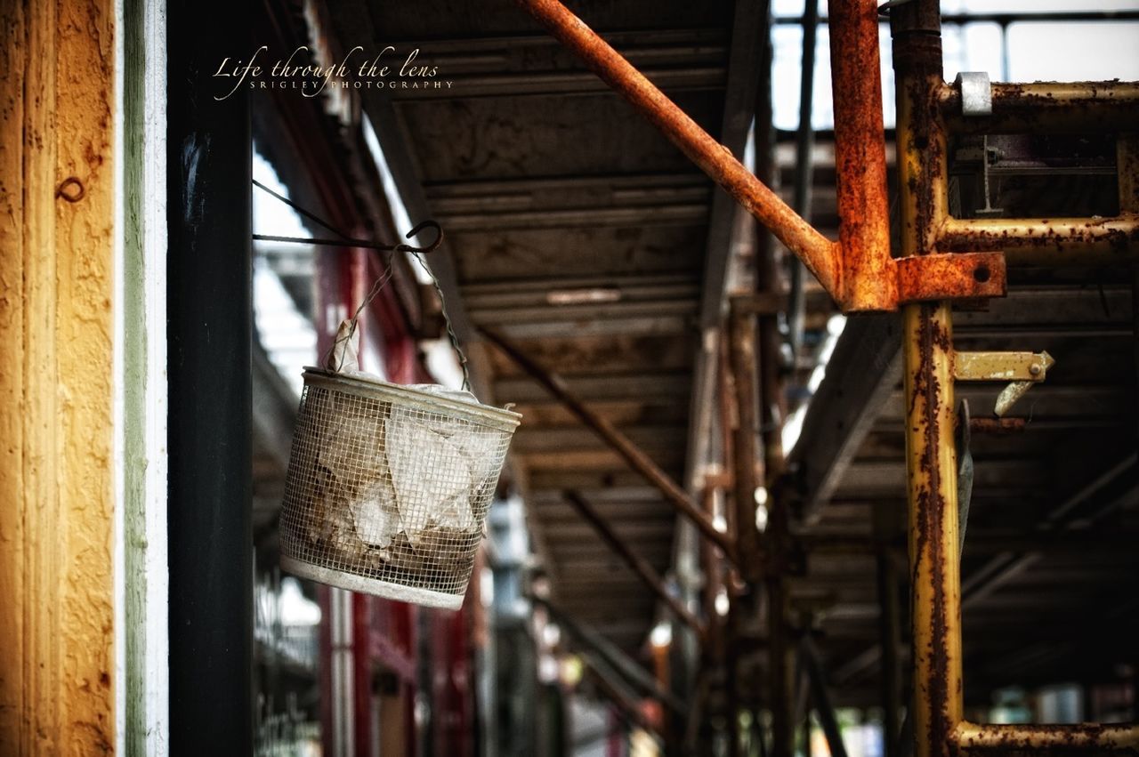 wood - material, old, built structure, metal, indoors, wooden, architecture, rusty, house, abandoned, metallic, close-up, no people, obsolete, day, wood, window, industry, building exterior, low angle view